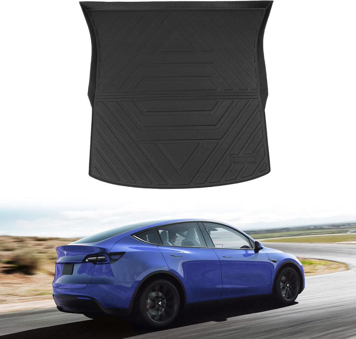3 PCS Trunk Mat Cargo Liners for Tesla Model Y 5-Seater U987852