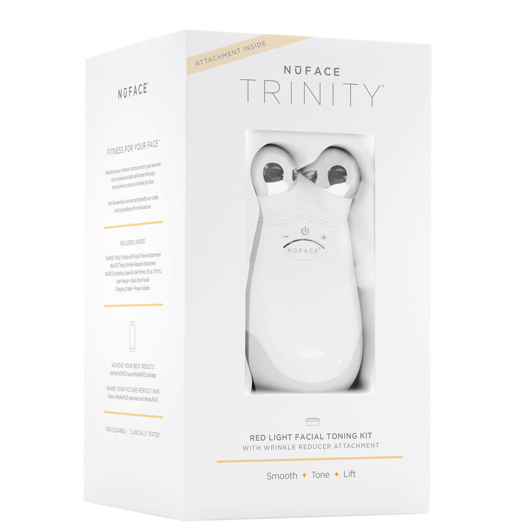 Trinity Facial Toning Device + Wrinkle Reducer Attachment Bundle C296661