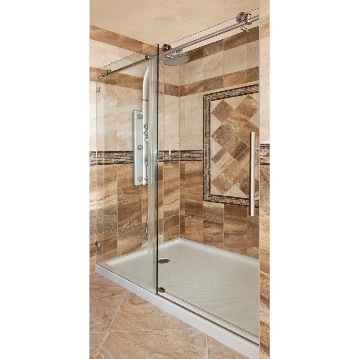 Tempered Glass Frameless Shower Door F8417