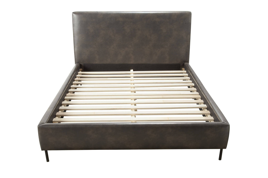 Gray California King Bed V911884