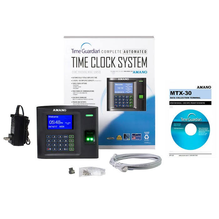 Biometric Fingerprint Time System Y899