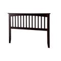 King Espresso Mission Headboard Q958