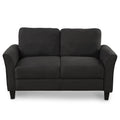Black Double Seat Sofa Chair G2953