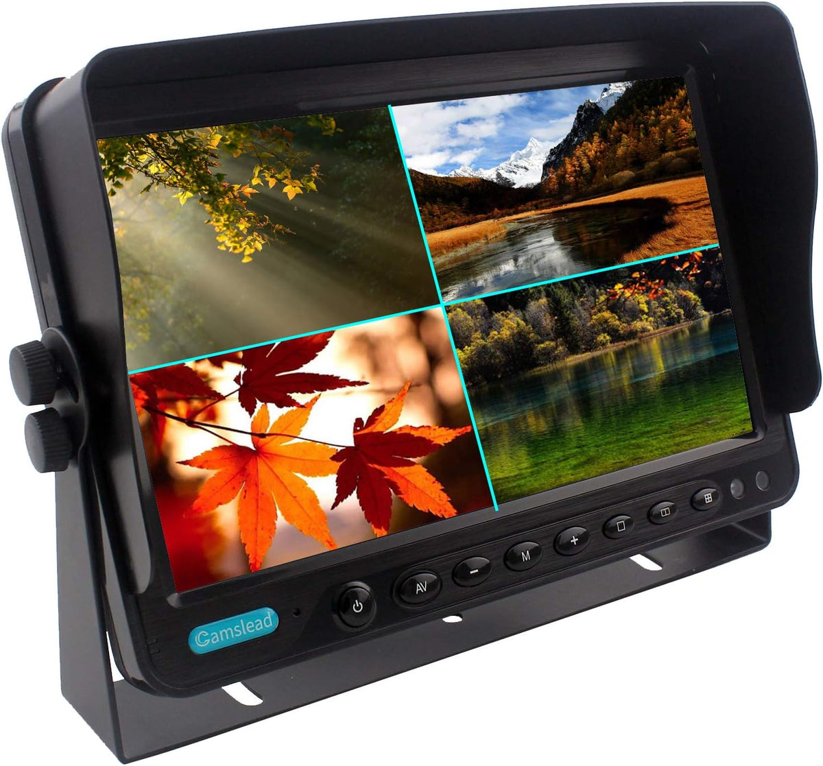 9 inch Quad Split Screen Heavy Vehicle Safety Camera System N17228
