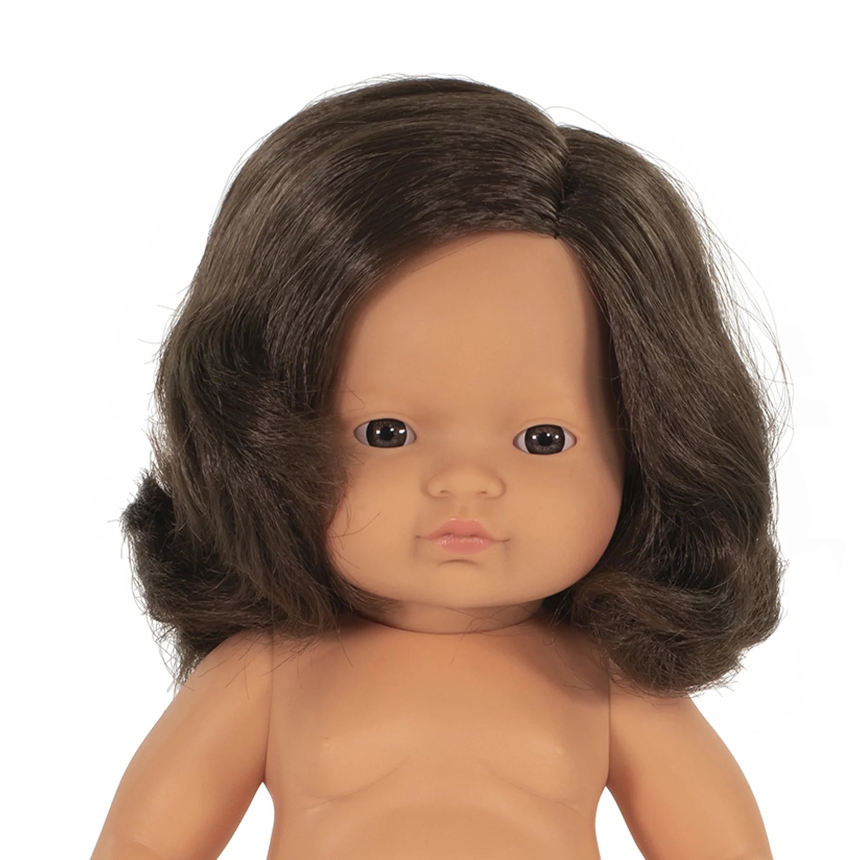 Caucasian Brunette Girl Baby Doll U6492
