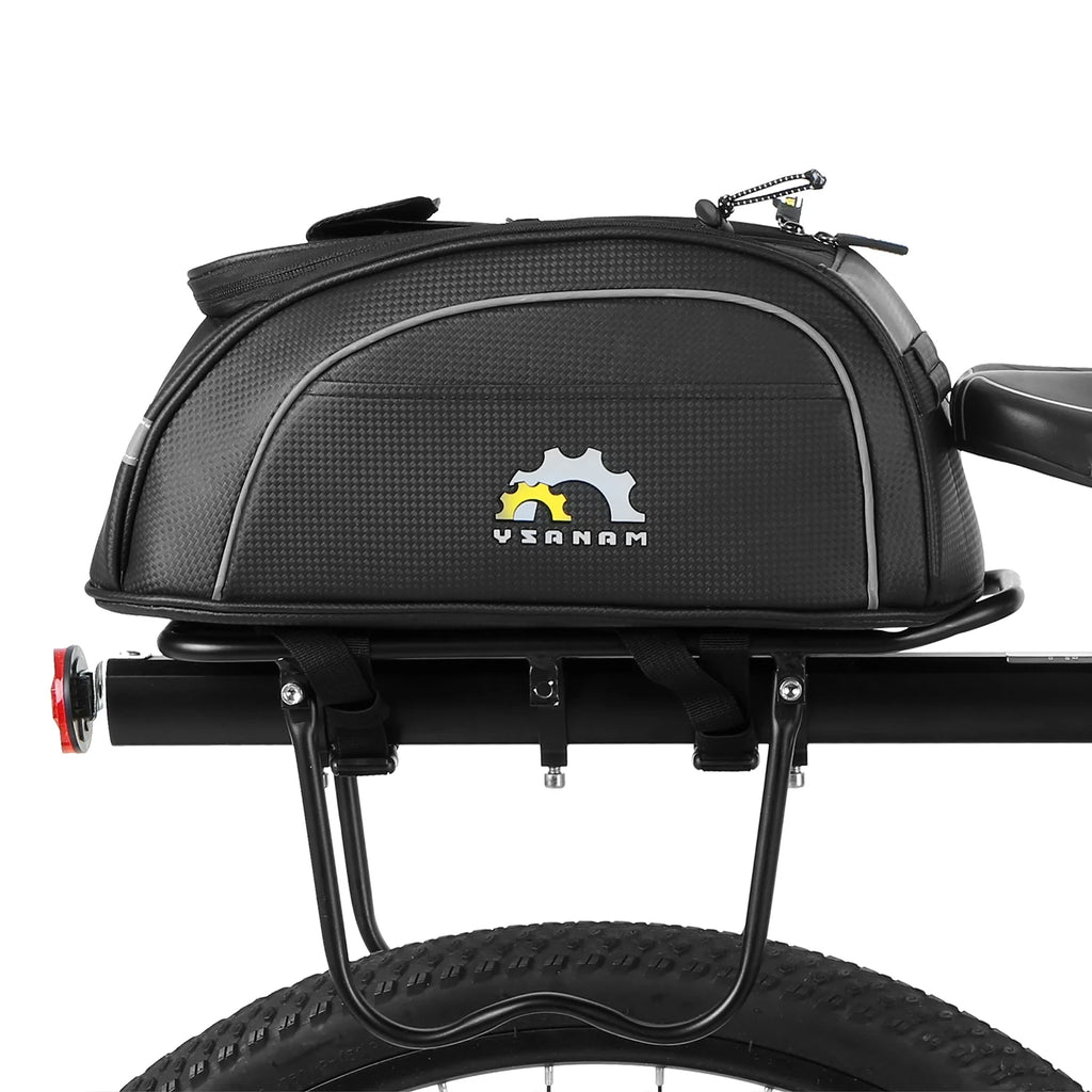 Waterproof Insulated Cooler Bag Bike Trunk Bag Pannier F485