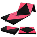 Pink/Black Folding Gymnastics Mat H460902