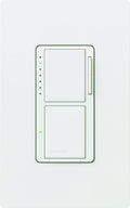 White Dual Dimmer and Switch Z625