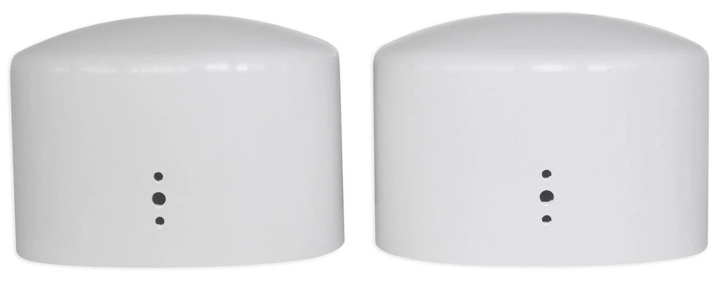 6x9" White Aluminum Wakeboard Tower Speaker Pods with Covers Y96038