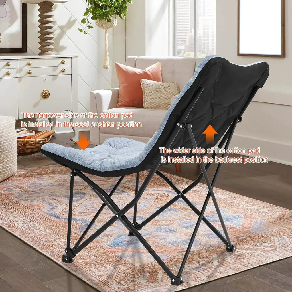 Oversize XL Folding Butterfly Chair with Carry Bag N58789
