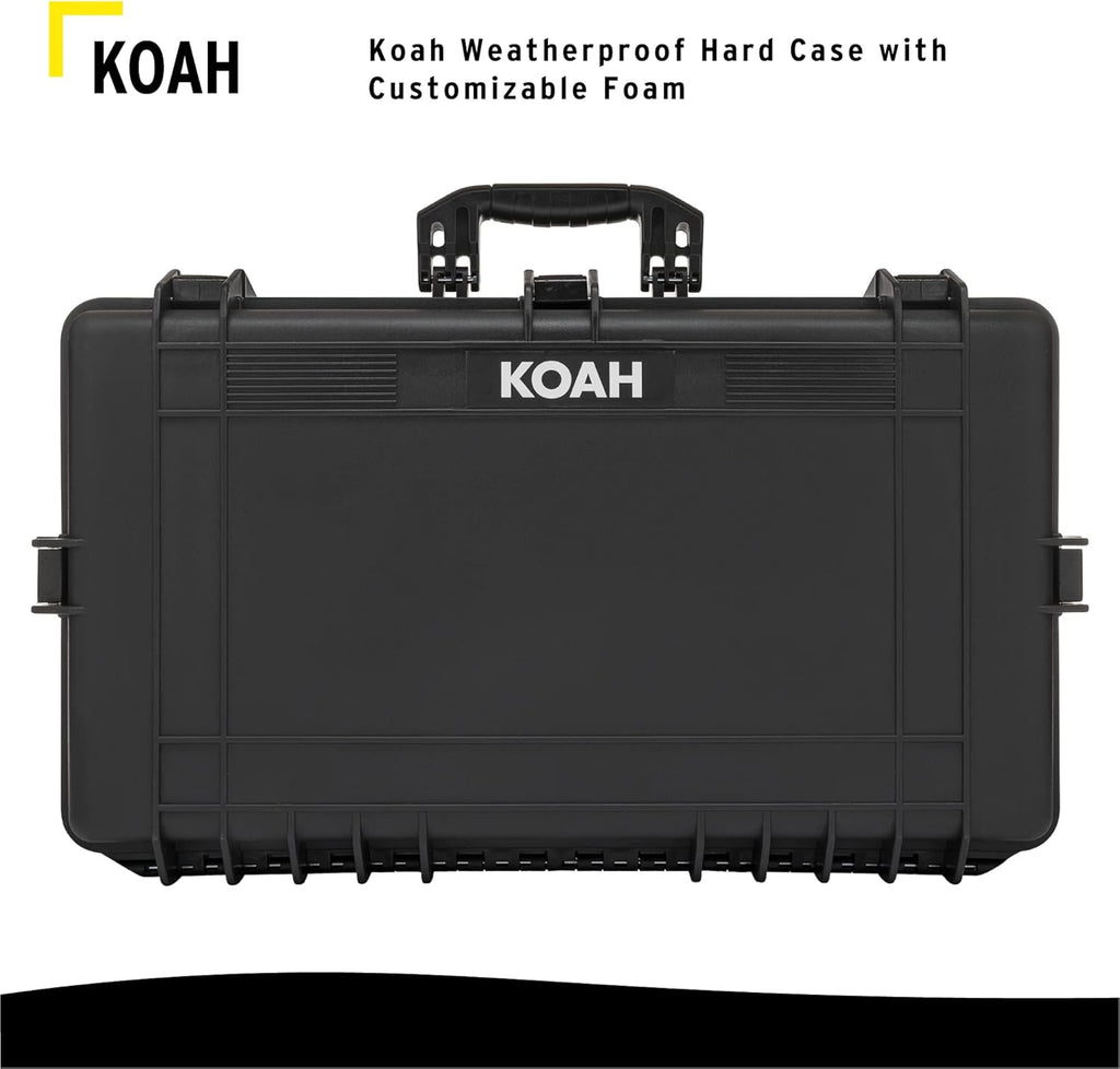 Weatherproof Hard Case with Customizable Foam G82388