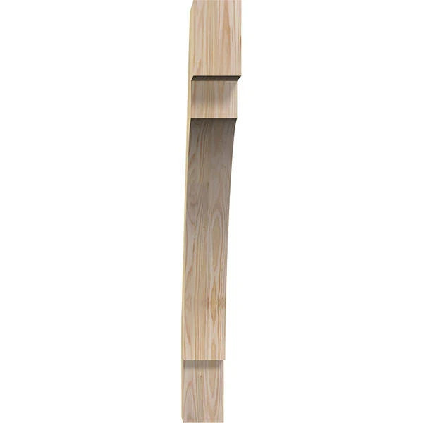 4x22W x 38x22D x 38x22H Douglas Fir Brace T7353