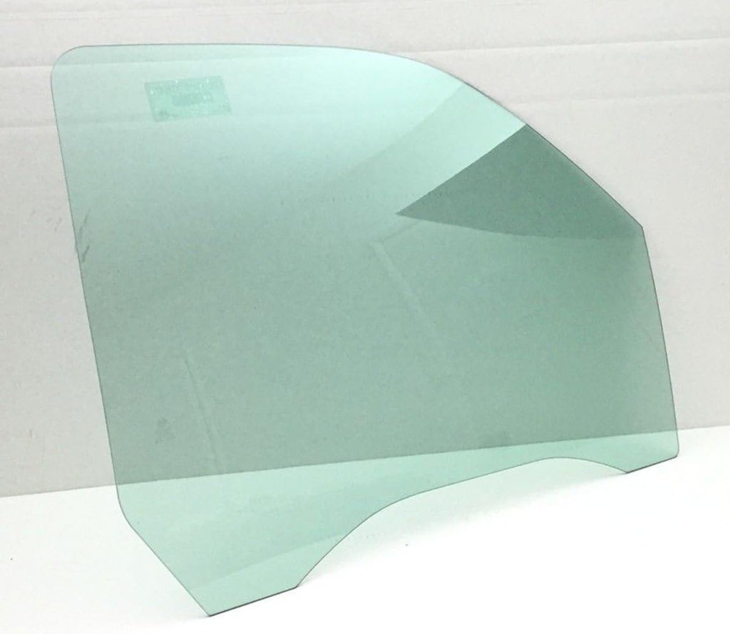 Passenger Side Front Door Window Glass Compatible with GMC Sierra 1999-2006 Pack of 2 R558173