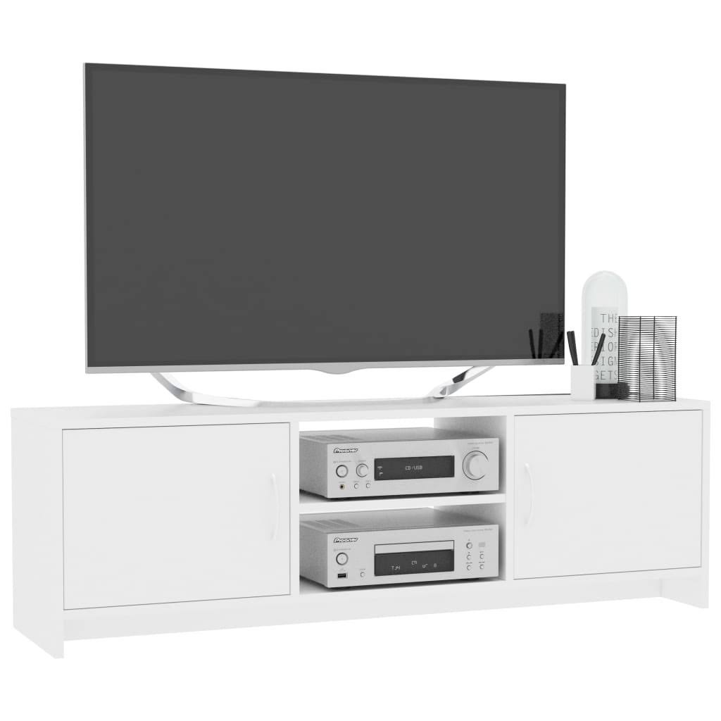 White TV Cabinet Chipboard M1794