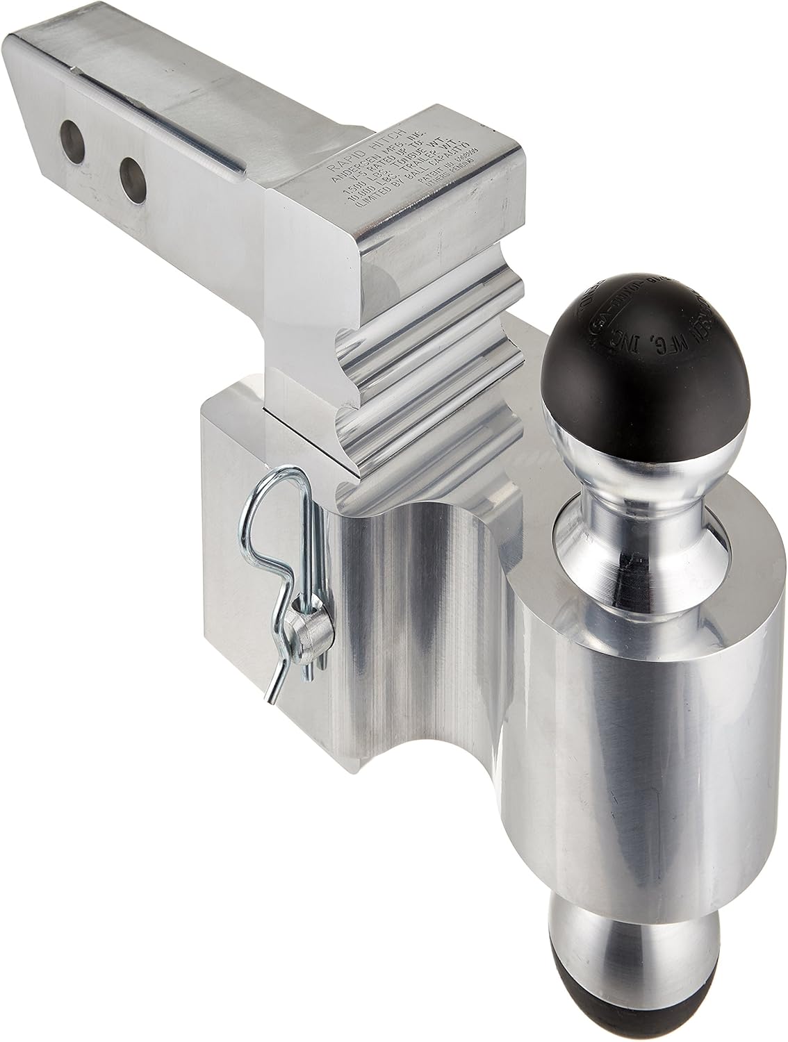 4in Rapid Hitch Combo Ball with 2-1/2in Shank N3681