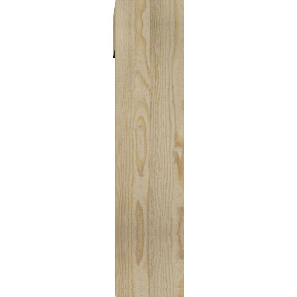 Rough Sawn Bracket with Offset Brace, Douglas Fir W756544