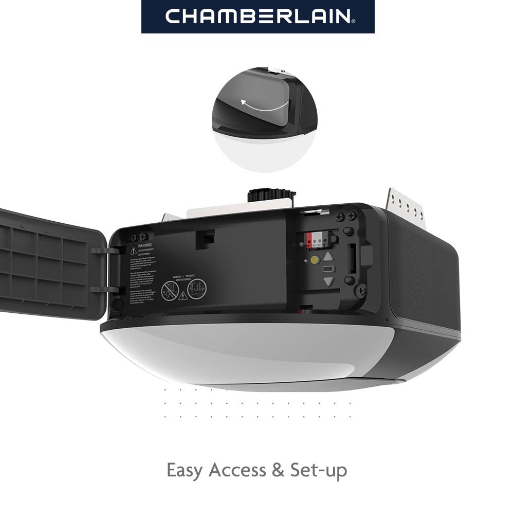 Belt Drive Smart Garage Door Opener, 3/4 HP Q883569