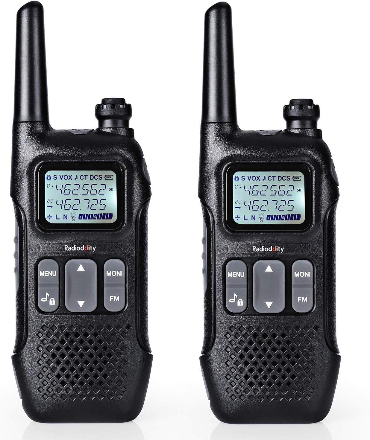 4 Pack FRS Two-Way Radio Walkie Talkies with Earpiece, USB Charging S855070