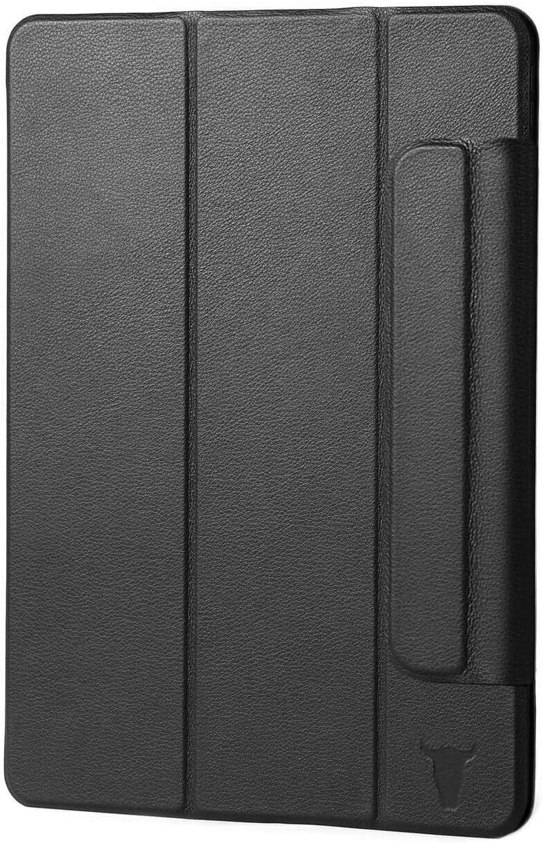 Magnetic Genuine Leather iPad Mini 6th Gen Case (Blue) T95977