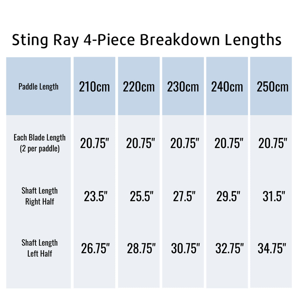 4-Piece Carbon Kayak Paddle B990291