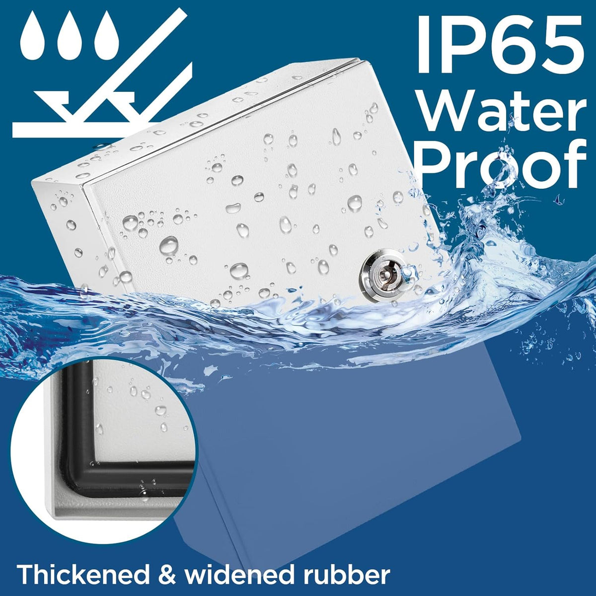 12'' x 10'' x 6'' Steel Enclosure V472