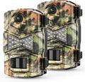 2 Pack 16MP 1080P Waterproof Trail Game Camera with Night Vision U717