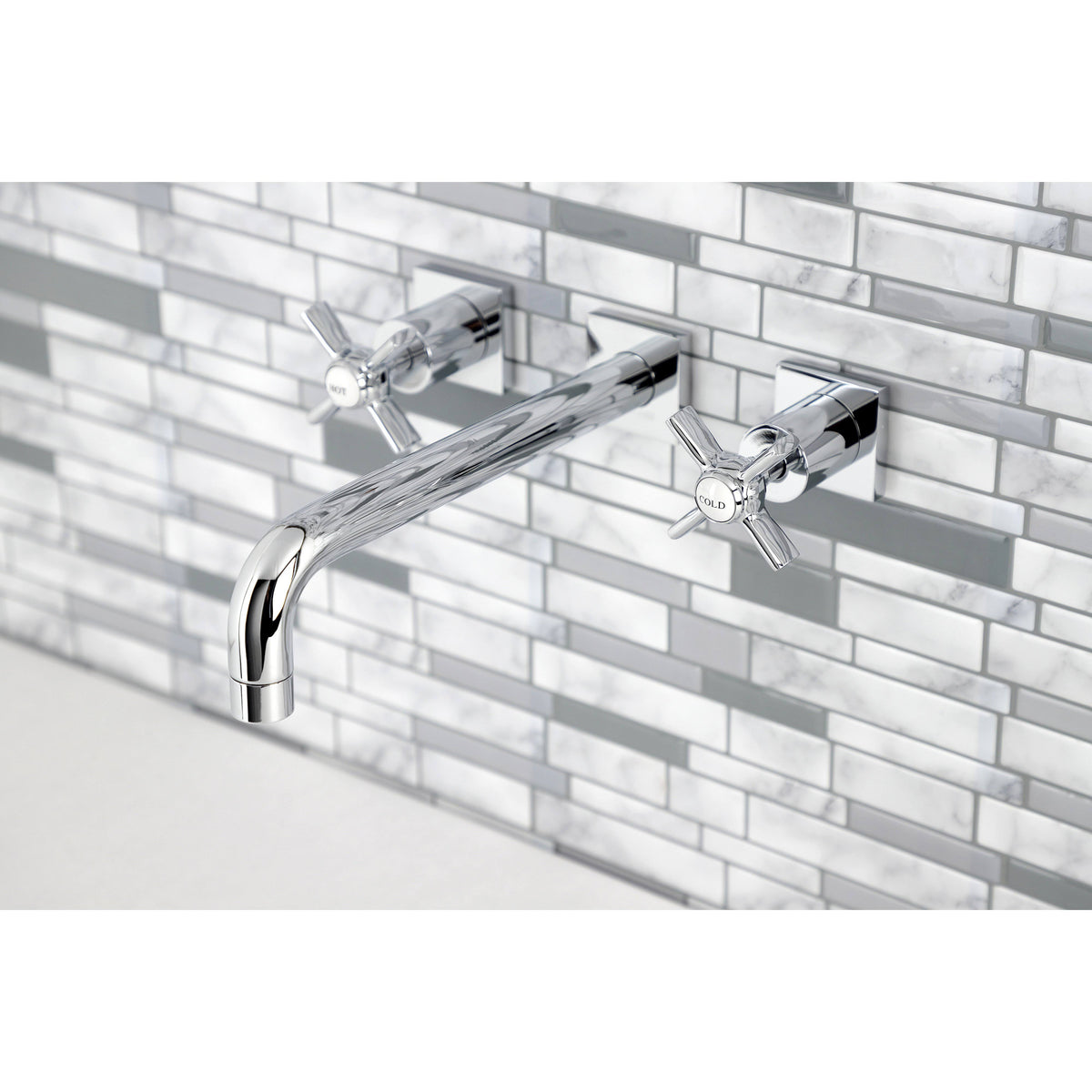 Polished Brass Wall Mount Tub Faucet K73022
