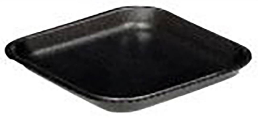 Black Foam Supermarket Tray, 1000/Case E337