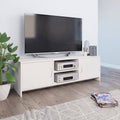 White TV Cabinet Chipboard M1794