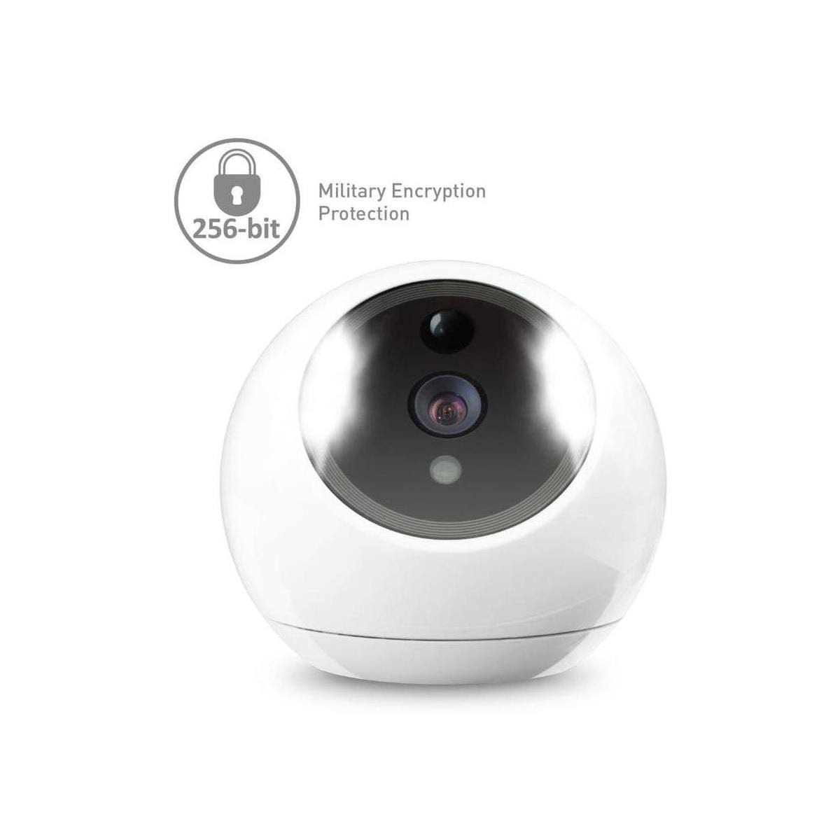 White Biometric Auto Tracking Security Camera W3862