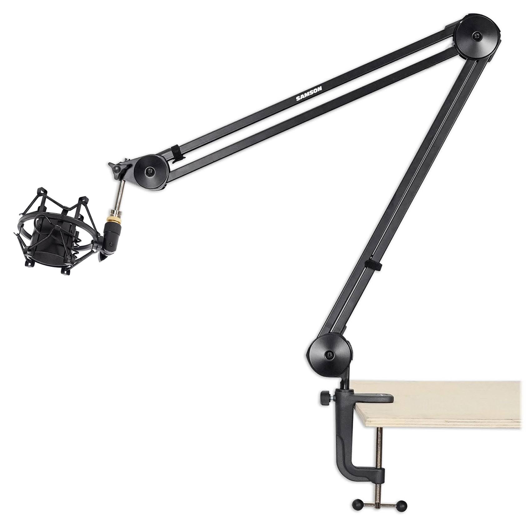 38x22 Microphone Boom Arm Studio USB Mic Stand with Shockmount E901798