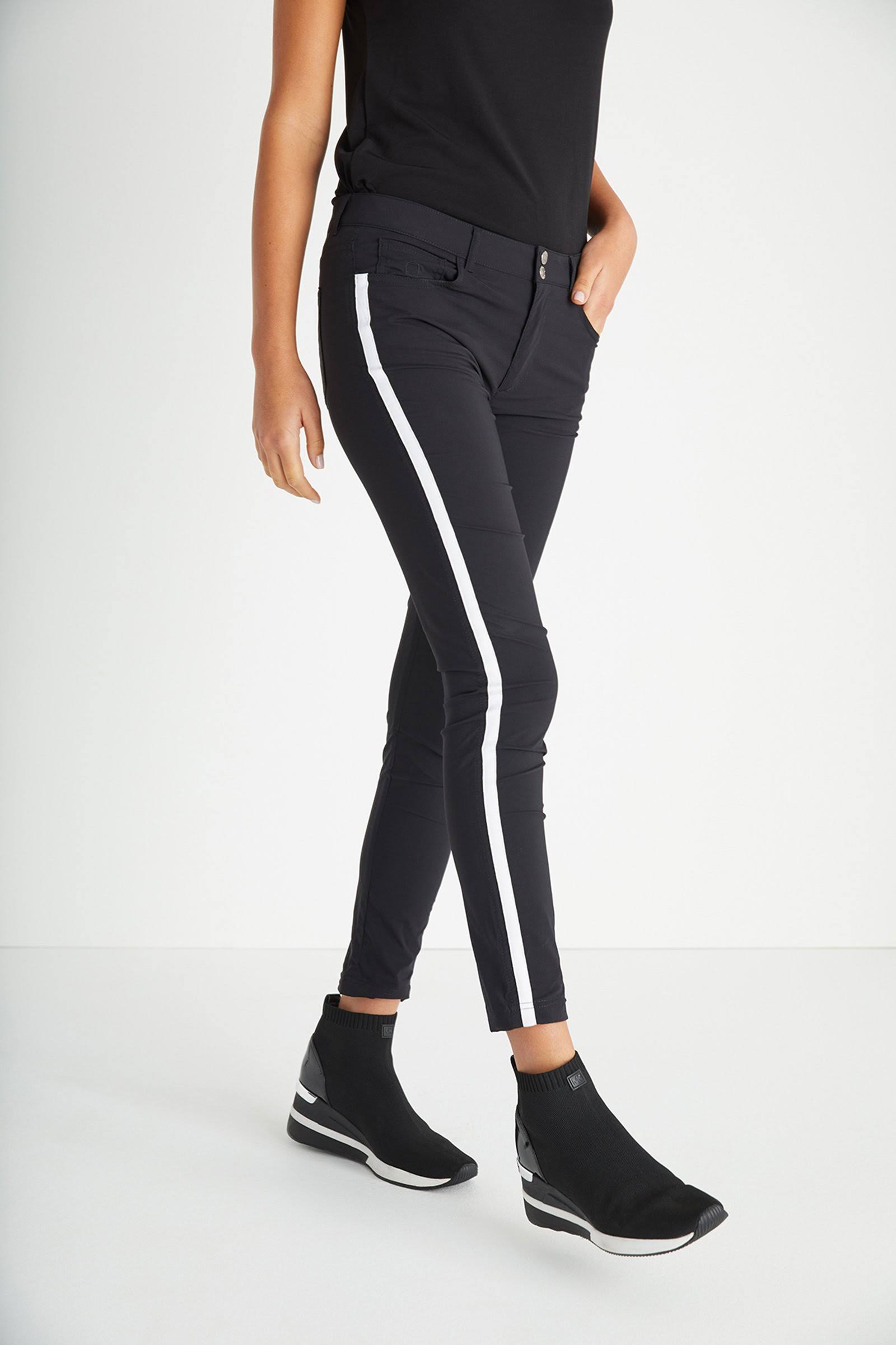 Black / Red Skinny Pant F969147