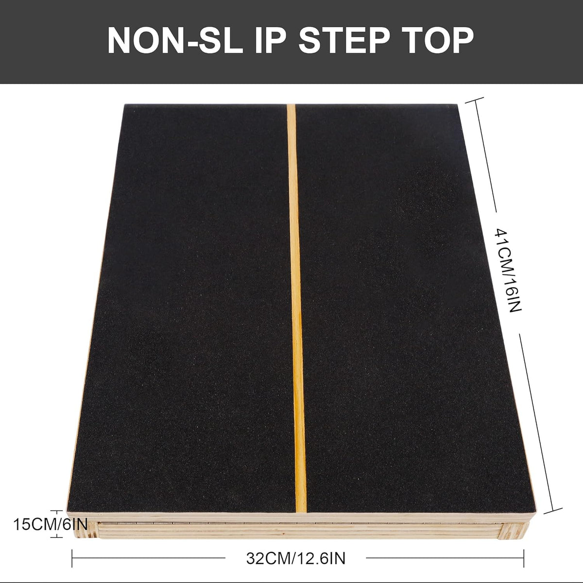 Wooden Slant Board, Adjustable Incline Board, Non-Slip Stretching Board, Pack of 2 H38584