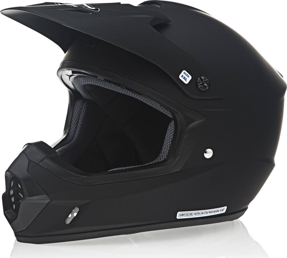 Matte Black Motorcycle Helmet M806409