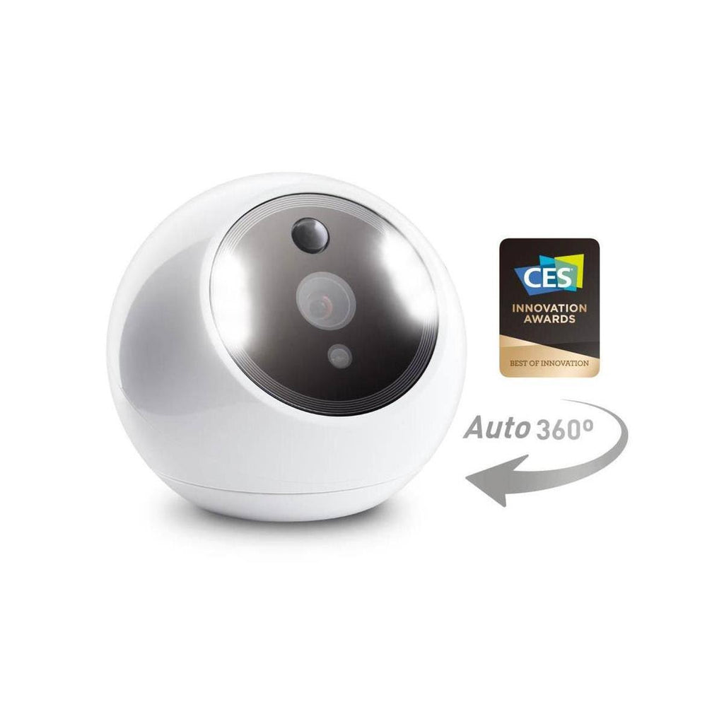 White Biometric Auto Tracking Security Camera W3862