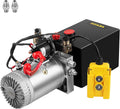 Hydraulic Power Unit 8 Quart Double Acting 12V DC Metal Oil Reservoir H9174