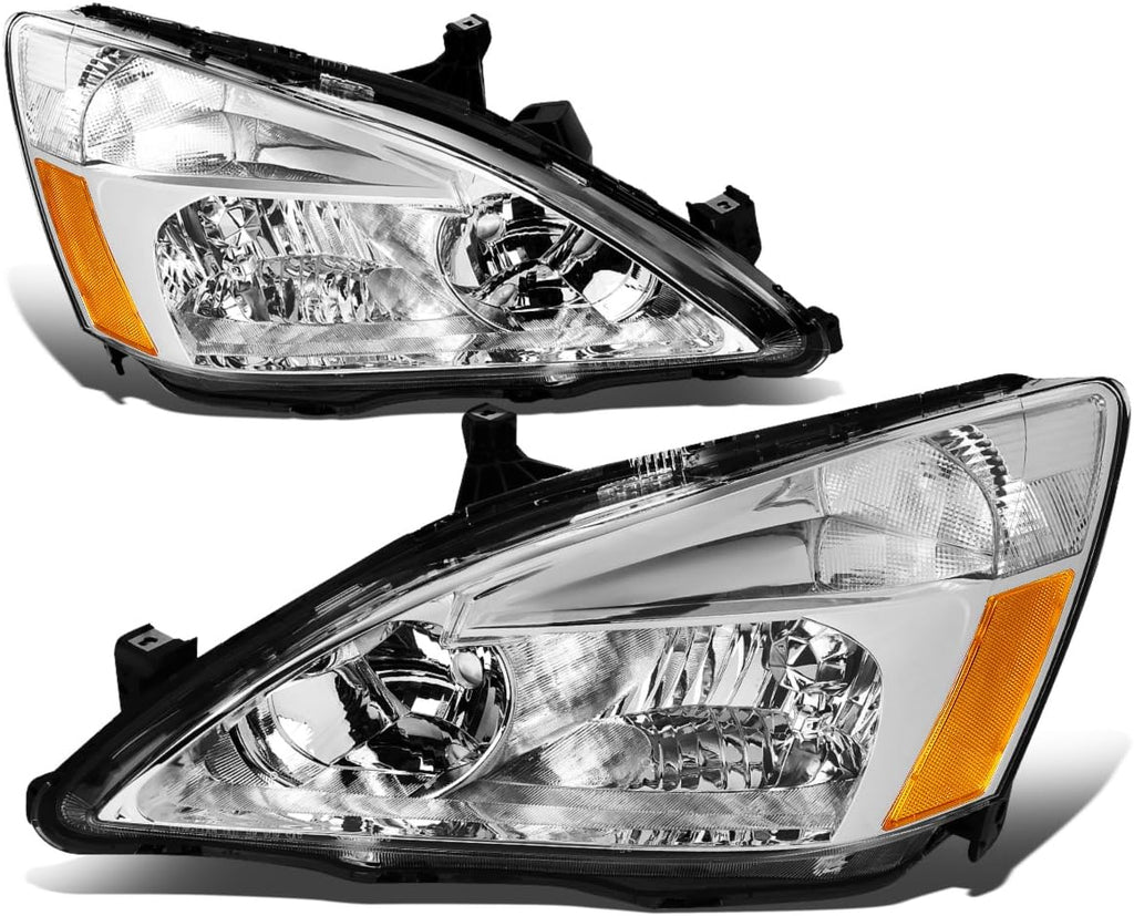 Black Housing Clear Lens Headlights Assembly X214