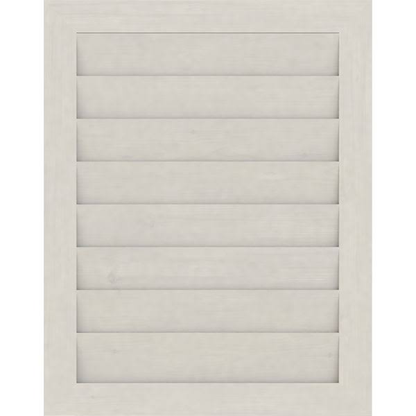 22x22W x 12x22H Primed Non-Functional Vertical Gable Vent U1267