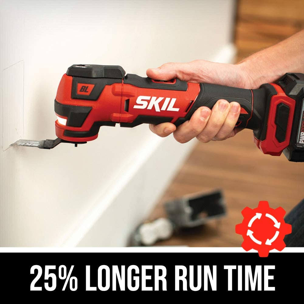 12V Brushless Oscillating Multitool with 2.0Ah Battery and Charger U3511