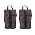 Water Resistant Shoe Bags with Zipper 2 Pack Black L753731