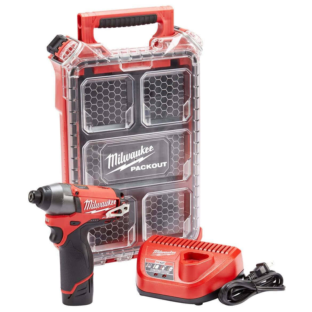 M12 Fuel 1/4 in. Hex Impact Driver with PACKOUT Case L46938