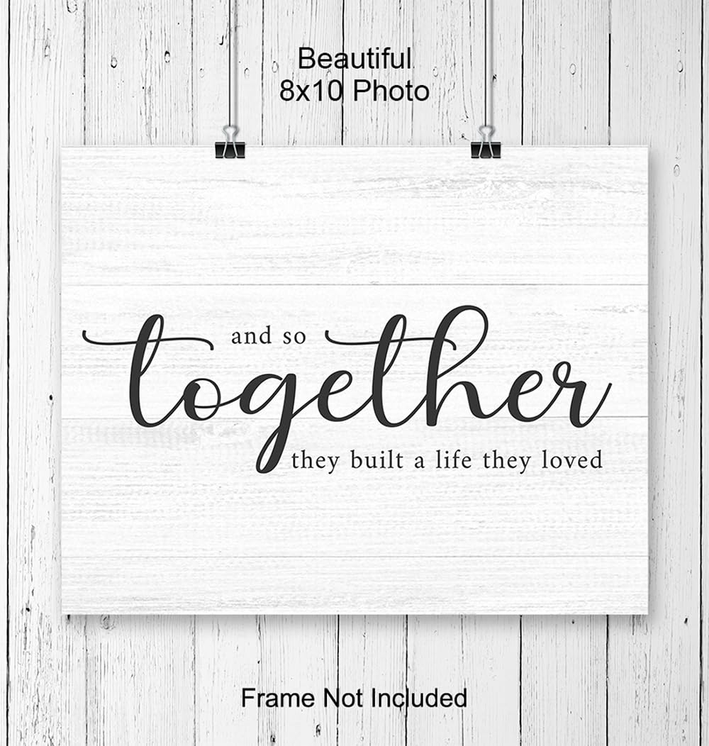 8x10 Unframed Wall Decor A1261
