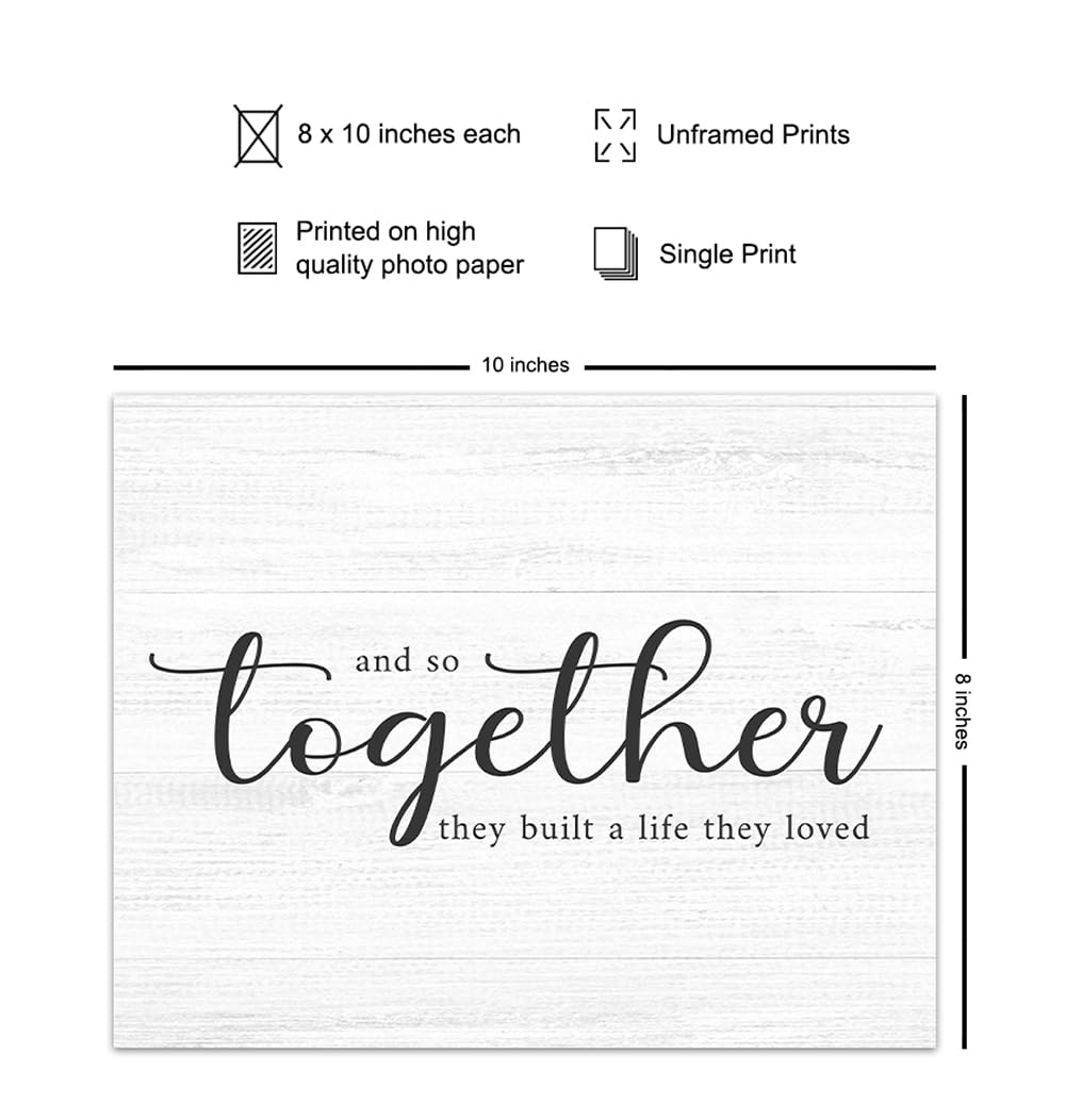 8x10 Unframed Wall Decor A1261