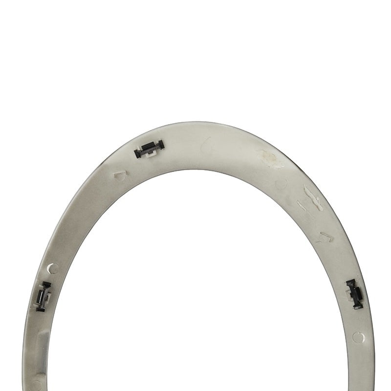 Black Headlight Trim Ring Pair P284
