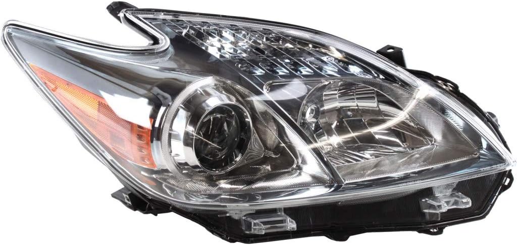 Passenger Side Halogen Headlight Assembly for Toyota Prius 2010 2011 P430