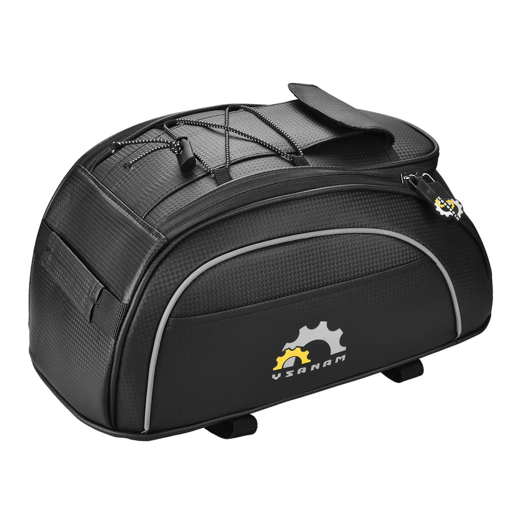 Waterproof Insulated Cooler Bag Bike Trunk Bag Pannier F485