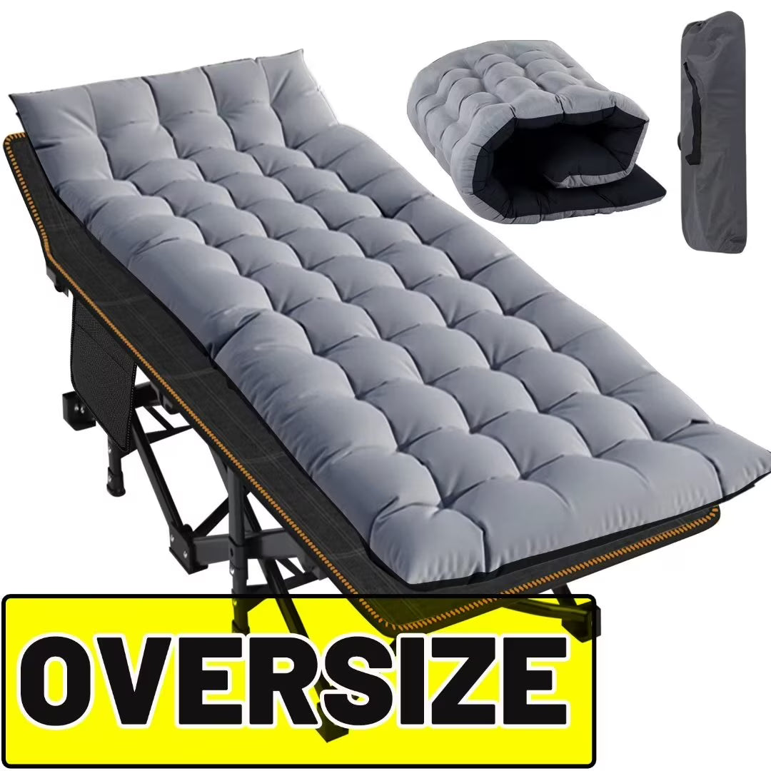 Oversized Folding Camping Cot with Carry Bag K56279