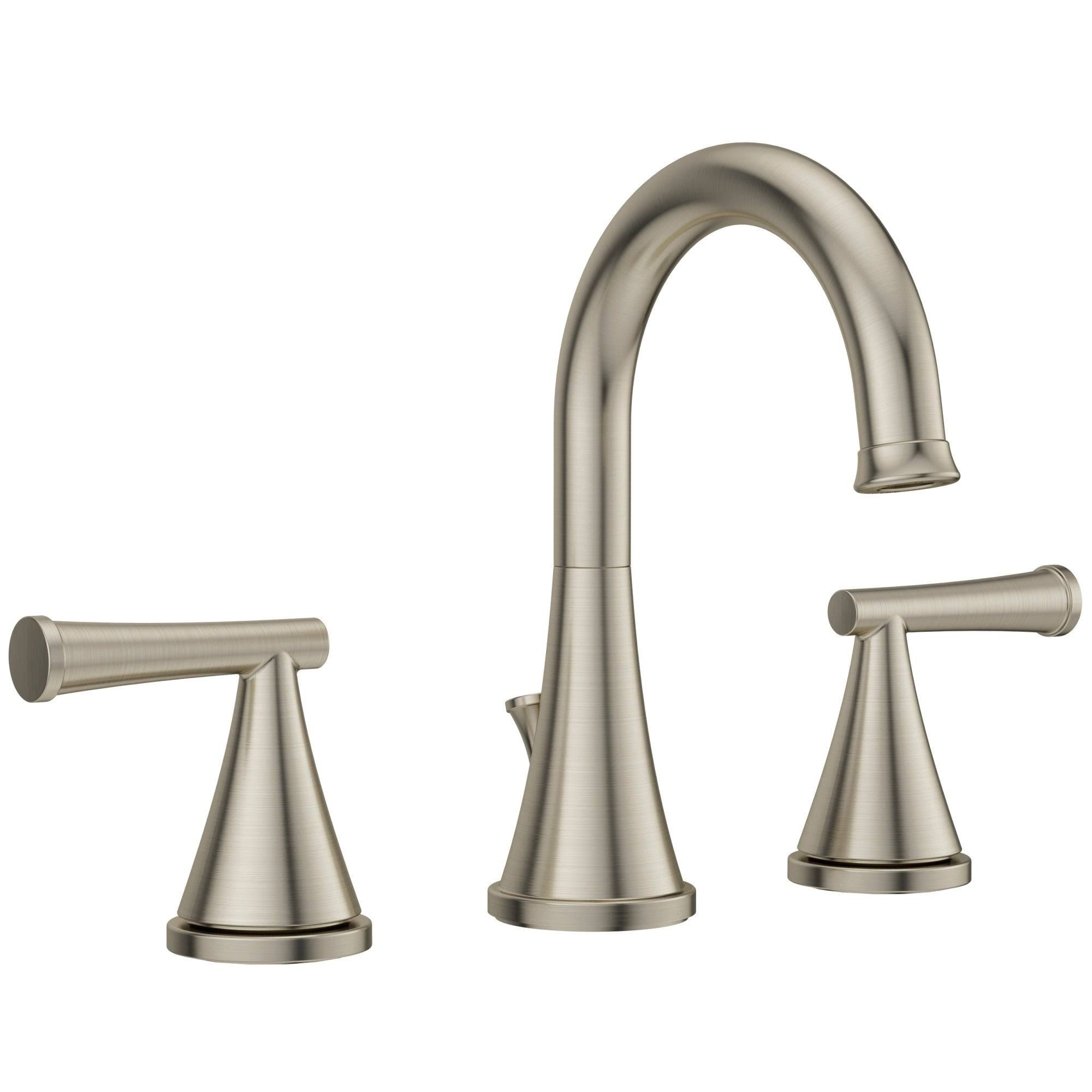 Brushed Nickel Widespread Bathroom Faucet R696