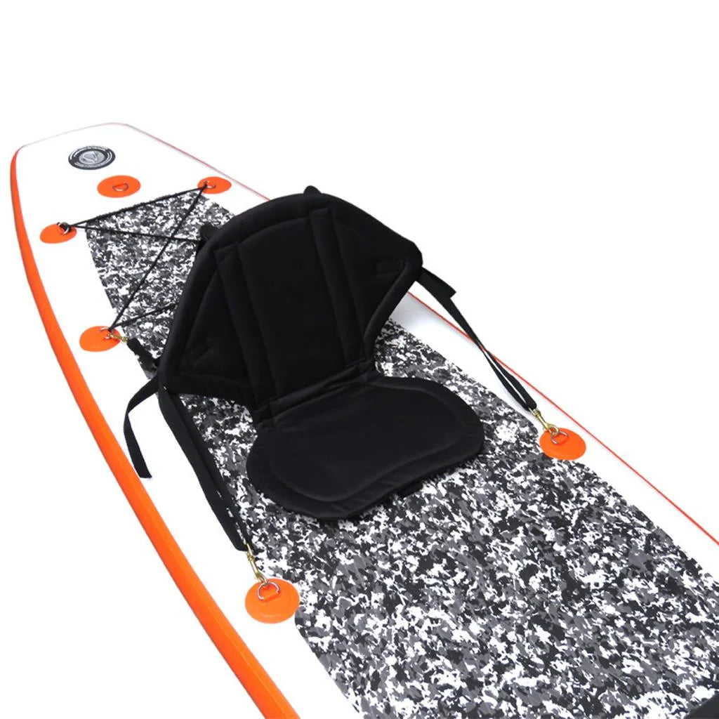 Padded Kayak Boat Seat with Storage Bag and Adjustable Straps K699635