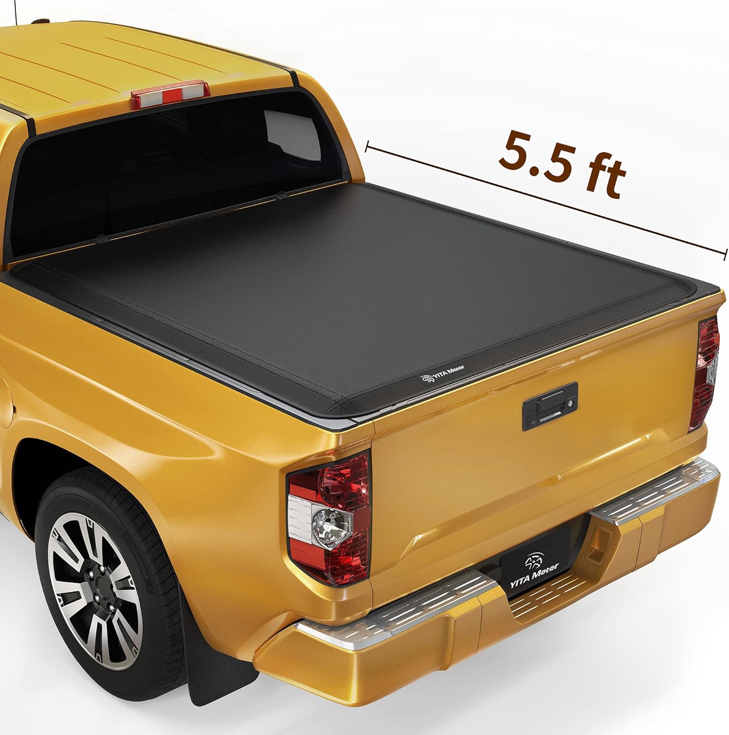 Soft Quad Fold Truck Bed Tonneau Cover for 6.5ft Bed V87674